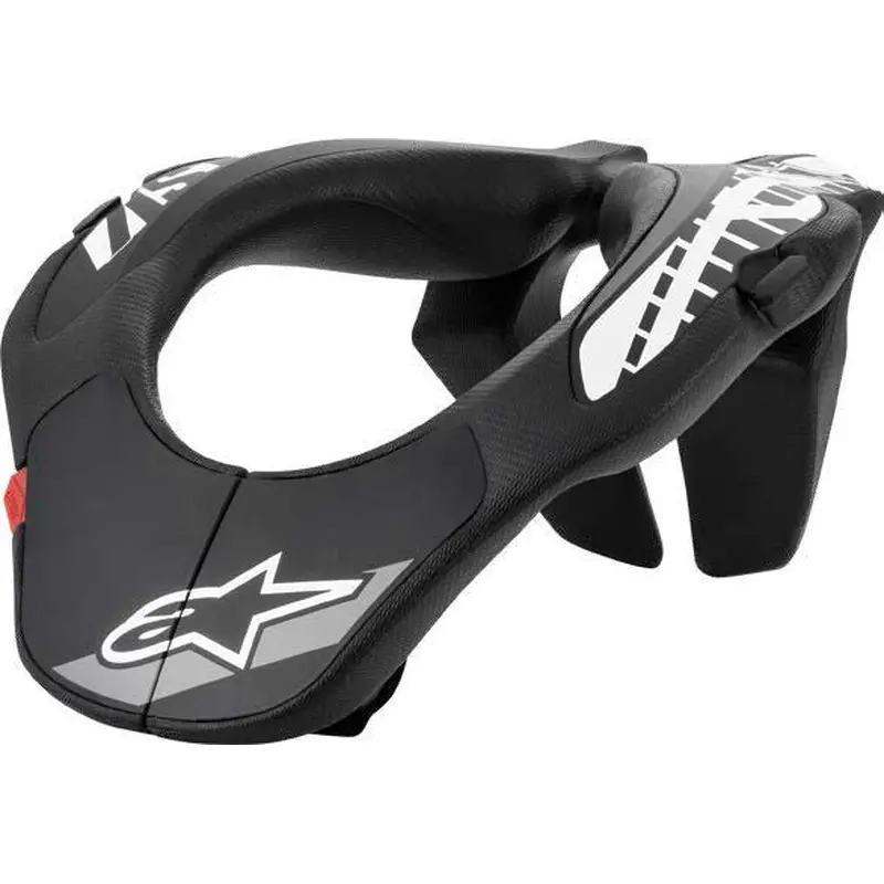 ALPINESTARS YOUTH NECK SUPPORT BLACK/WHITE 6540118-12