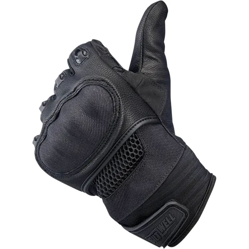 BILTWELL Bridgeport Gloves - Black Out - 2XL 1509-0101-306