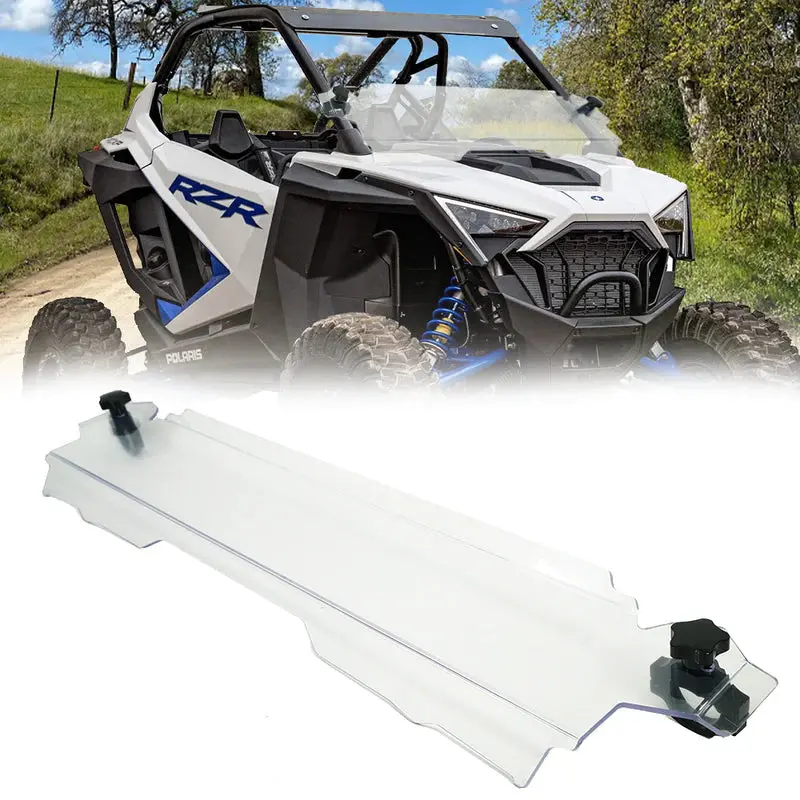 Polaris RZR Heavy Duty Half Windshield (2020+)