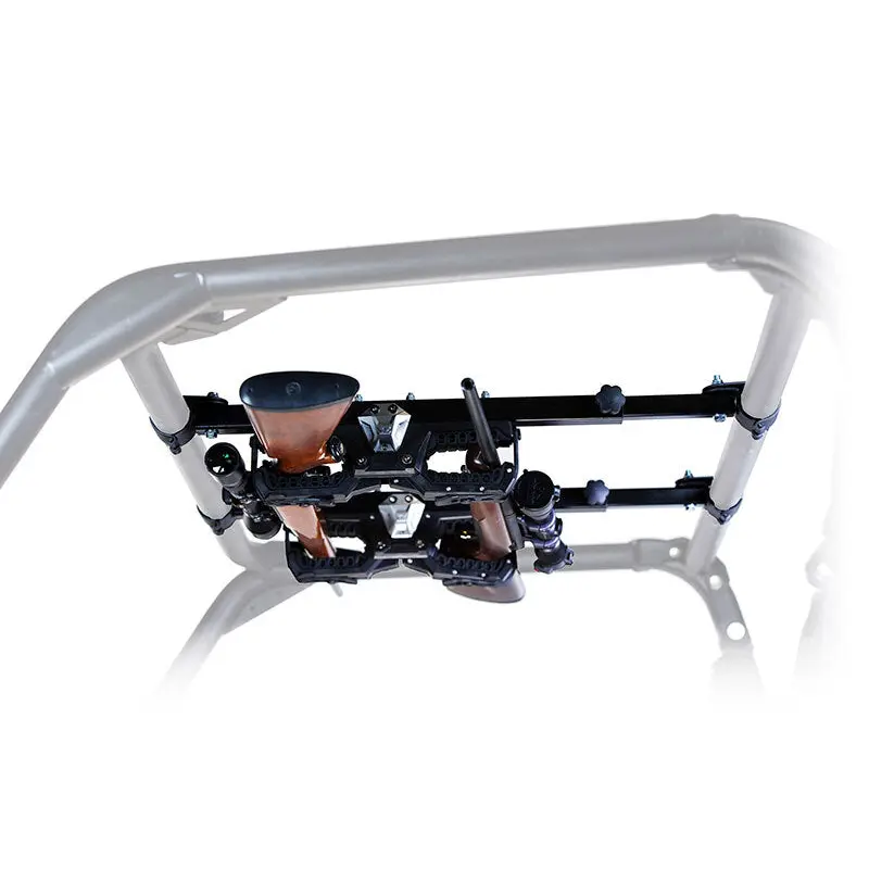 Seizmik 01+ A Cat/ Hon/JD/ Kaw/ Pol/ Suz/ Yam UTV OHGR 2 Gun Rack 1.75 in.