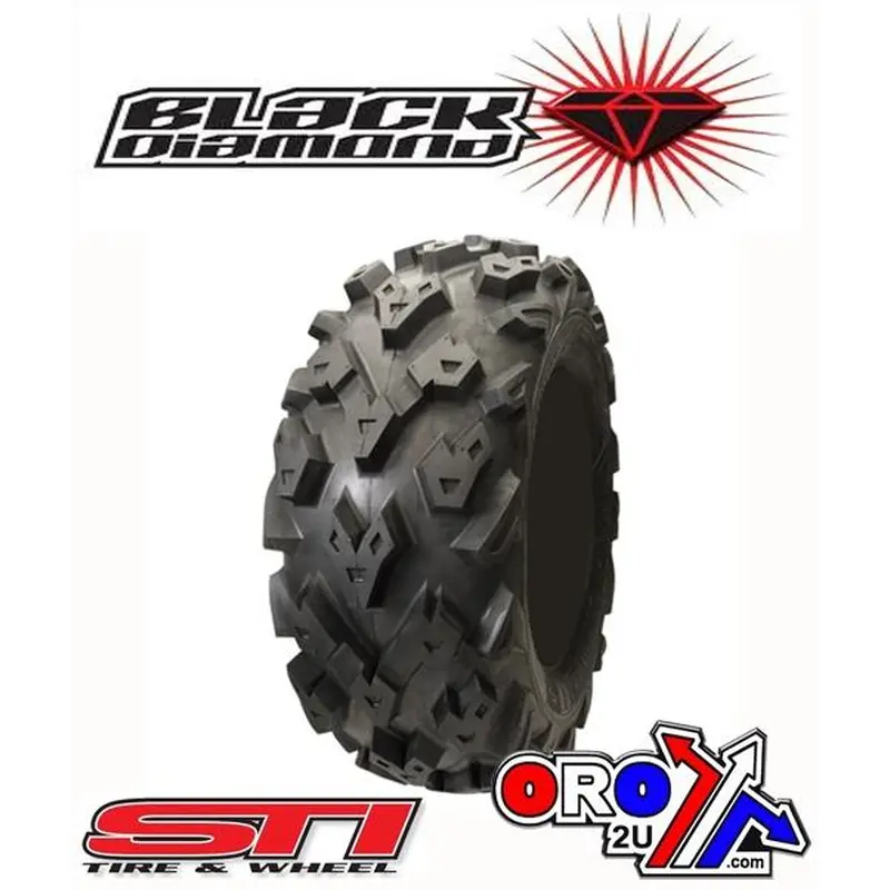 26x10.00R-12 STI BLACK DIAMOND, XTR ATV TYRE 6-PLY RADIAL, STBD1260