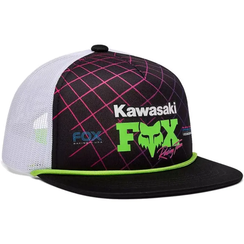 Casquette Fox x Kawasaki Snapback Junior