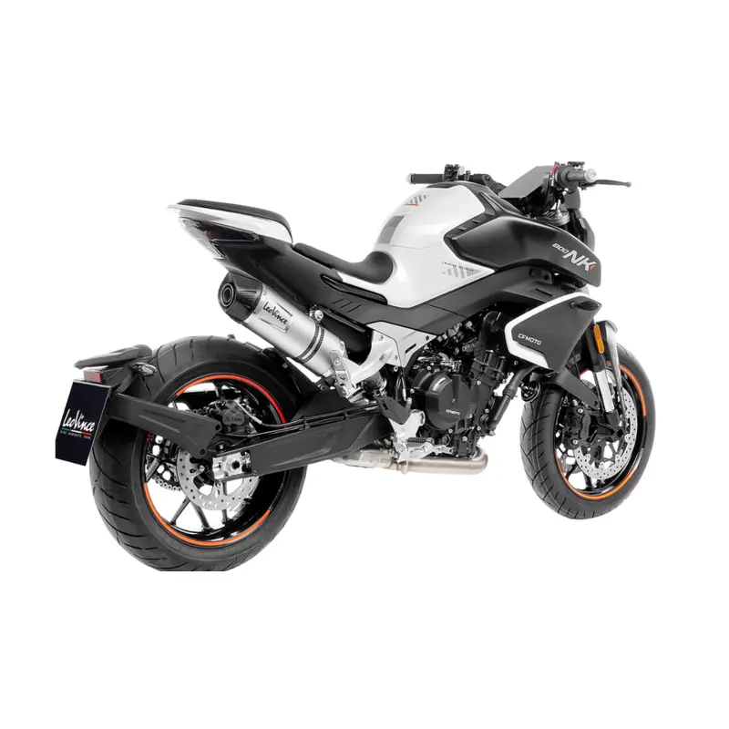 LEOVINCE - CFMOTO 800NK - LV One EVO Slip-On Muffler -SILVER