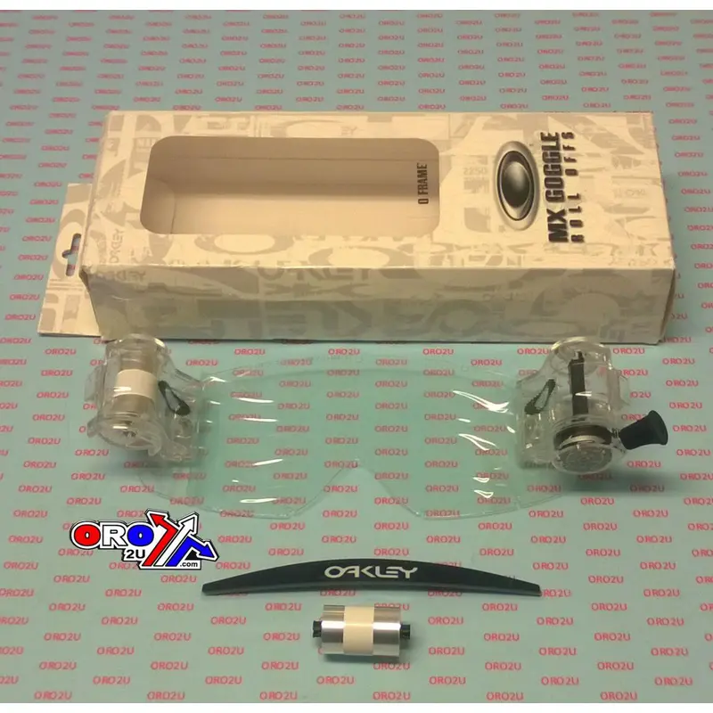O-FRAME OAKLEY ROLL OFF KIT, OAKLEY 02069, GOGGLE, CLEAR LENS
