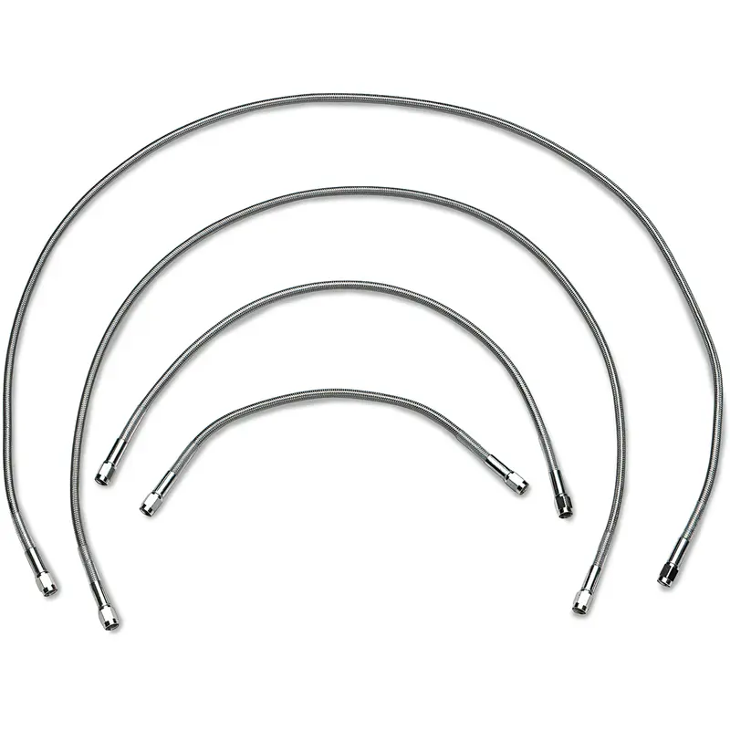 DRAG SPECIALTIES Universal Brake Line - Clear - 46" 846