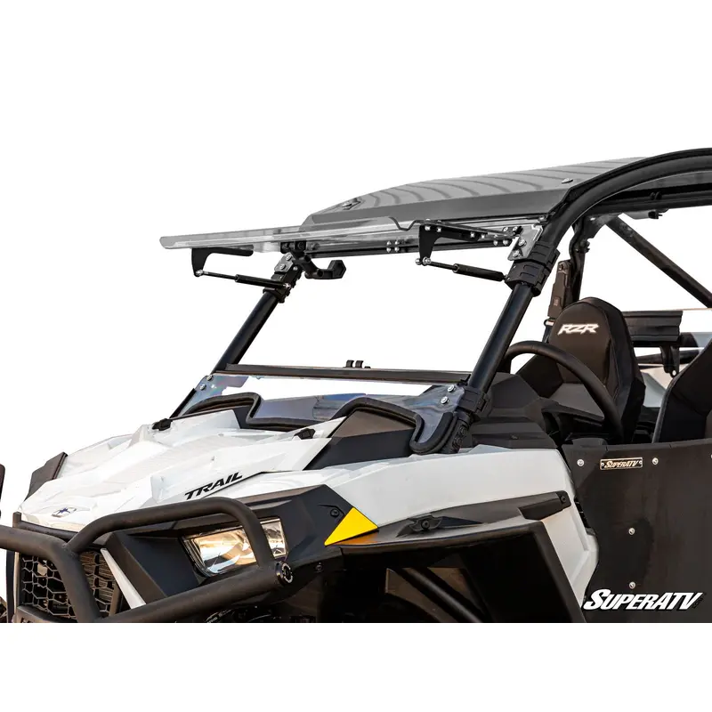 Polaris RZR Trail 900 Scratch-Resistant Flip Windshield By Super ATV