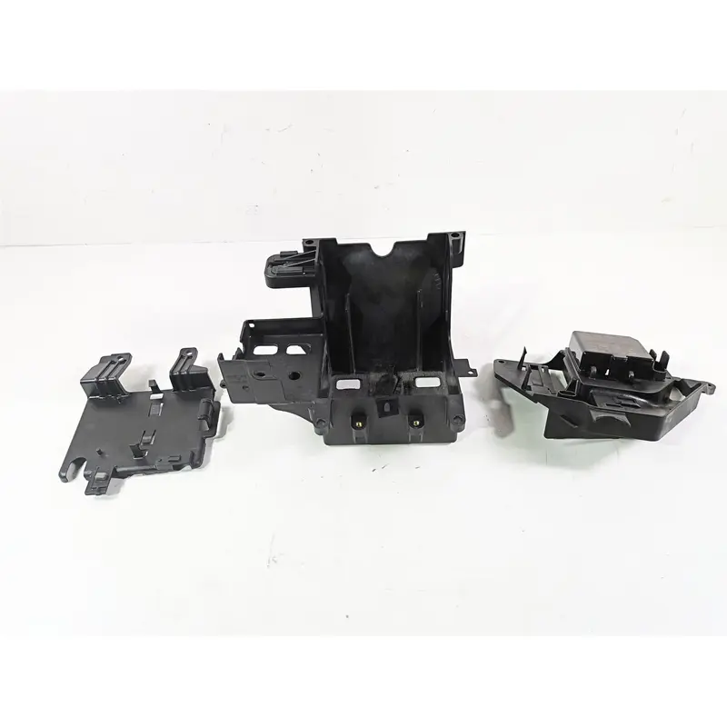2009 Harley Touring FLHX Street Glide Battery Tray Electric Holders 66281-09B