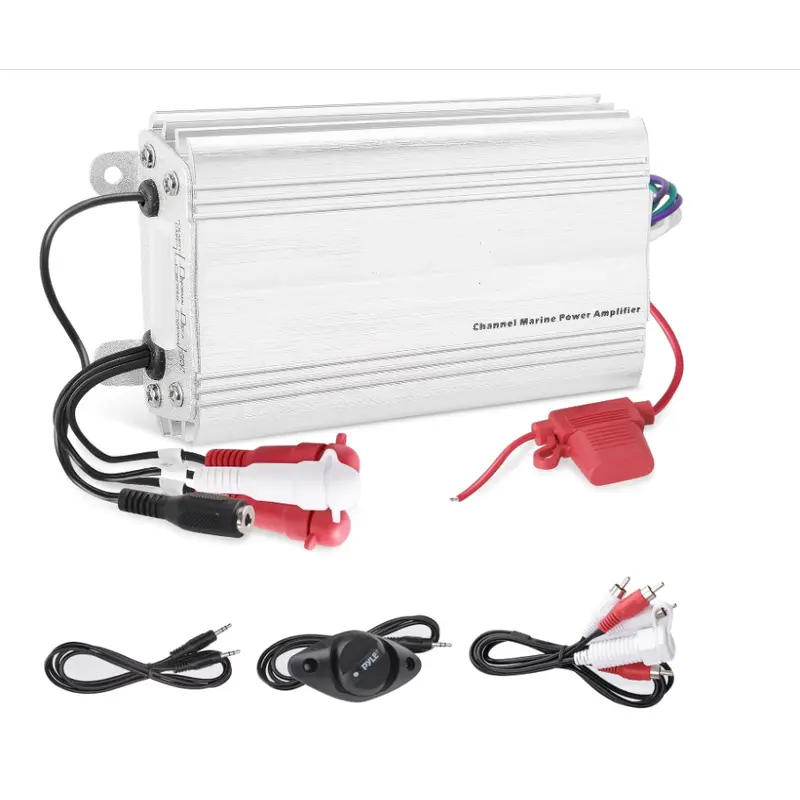 Upgraded Waterproof Amplifier for 6 or more speakers