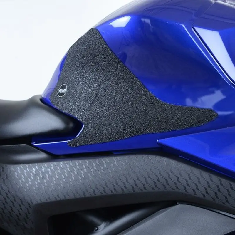 R&G Racing Black Tank Traction Grips For 2019-2024 Yamaha YZF R3