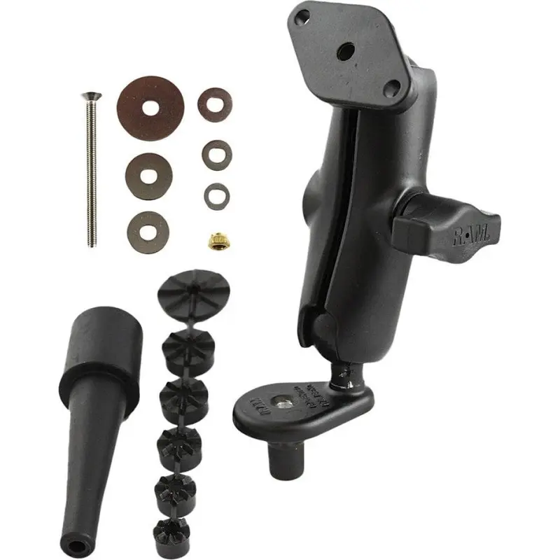 Ram Motorcycle Fork Stem Double Ball Mount | RAM-B-176