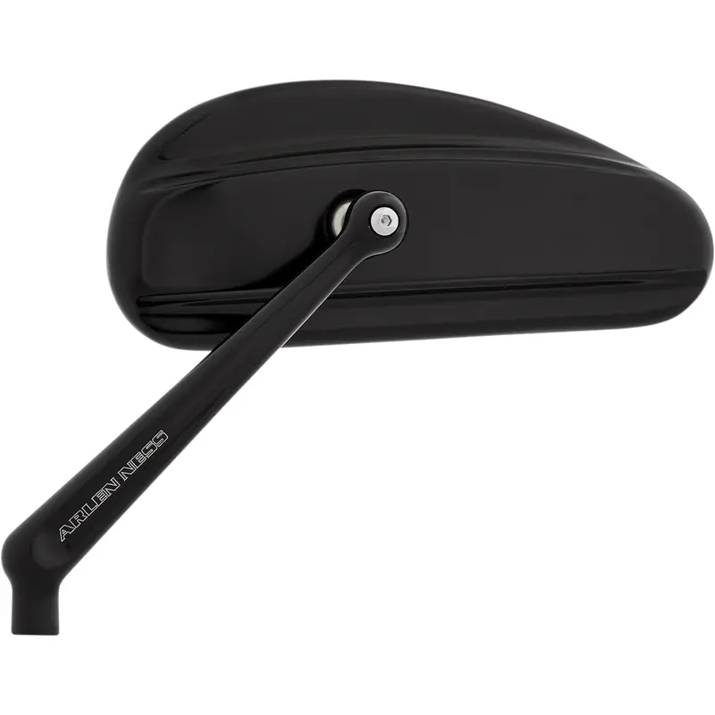 ARLEN NESS Mirrors - Downdraft - Side View - Elongated - Black 510-026