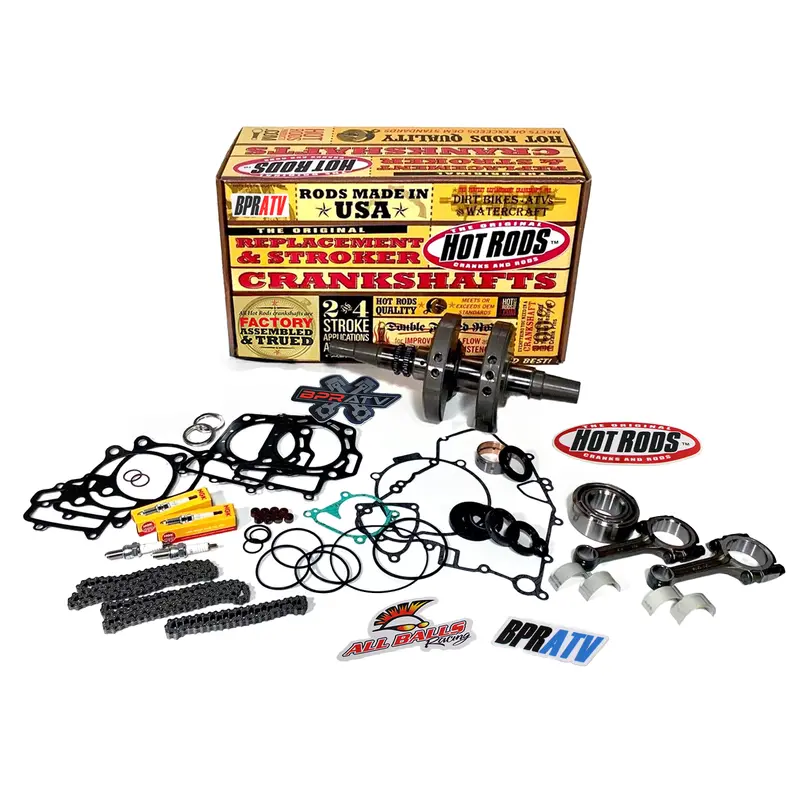08-11 Kawasaki Teryx 750 Bottom End Hotrods Crank Rods Rebuild NGK Cam Chains