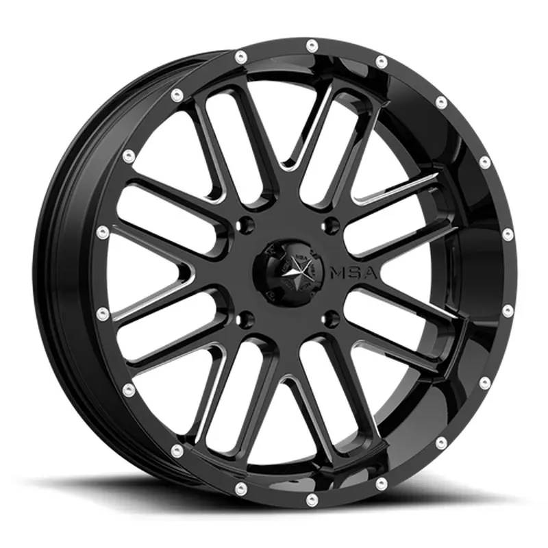 M35 20X7 4X156 G-BLK MILL 00MM
