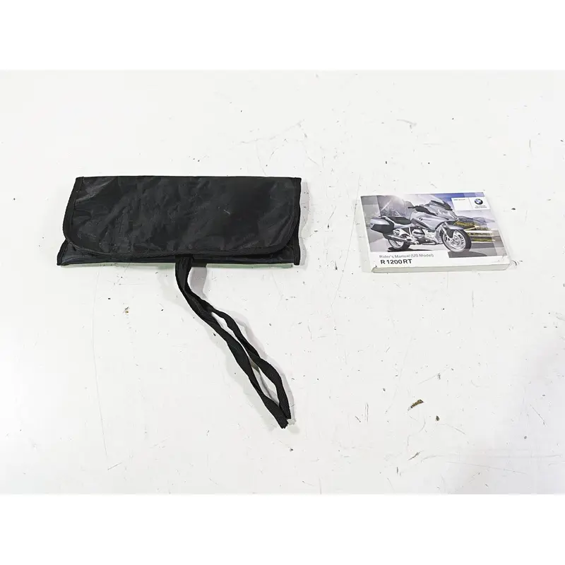2014 BMW R1200 RT RTW K52 Owners Manual Book & Pouch Bag 01418543807