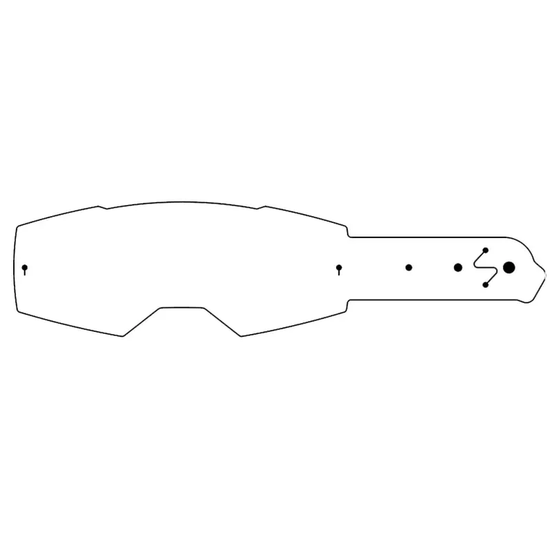 Blur Optics B-60 Laminated Goggle Tearoffs 14 Pack - 6020-811