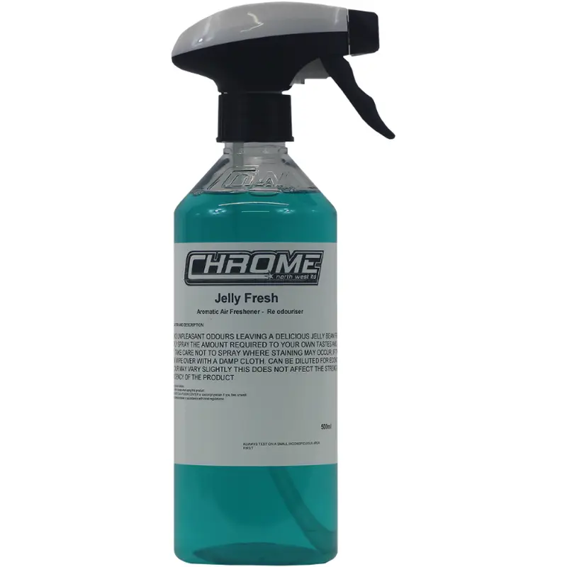 Chrome Jelly Fresh  Long-Lasting Air Freshener for Homes, Offices & Cars