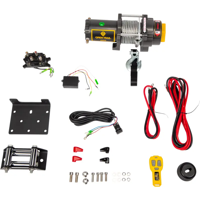 Open Trail 4500LB STEEL WIRE WINCH