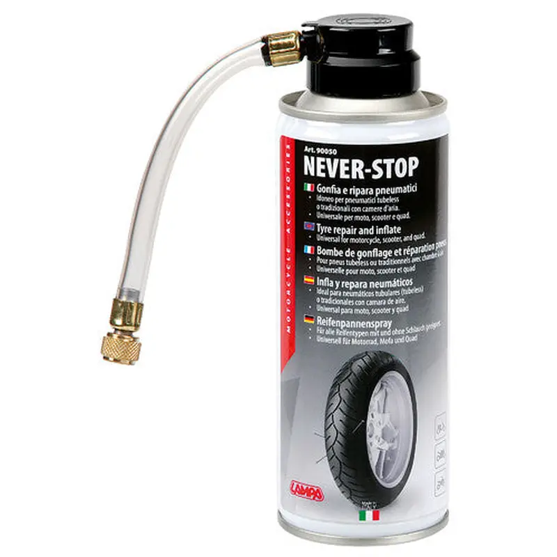 LAMPA NEVER STOP TYRE REPAIRING & INFLATING 200ML