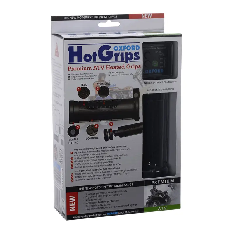 Oxford Hot Grips Premium ATV with V8 Switch