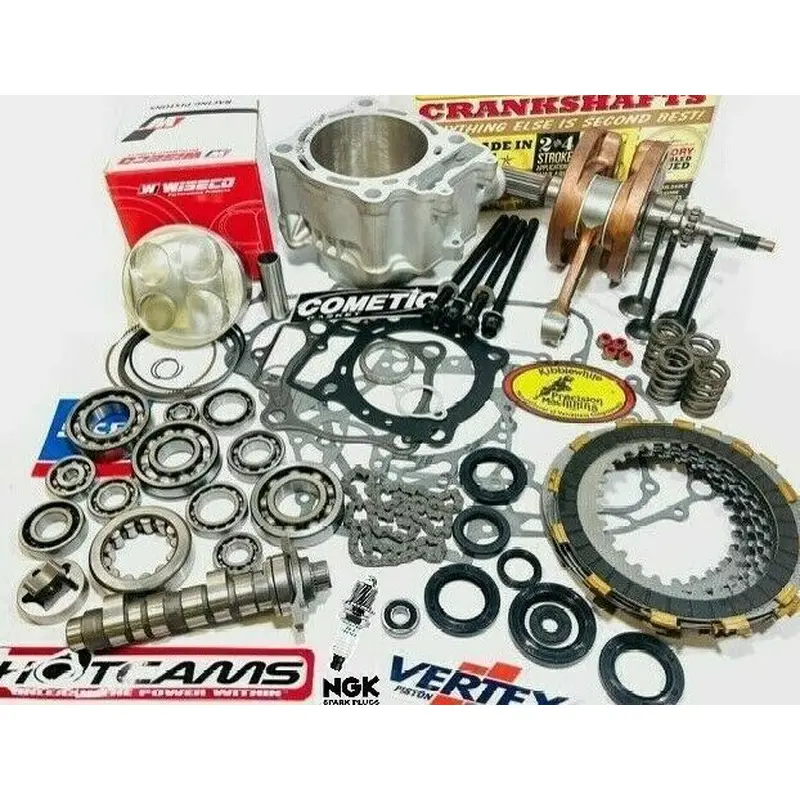 04 05 TRX 450R Rebuild Kit Complete Top Bottom End Cam Valves Stock Redo Repair