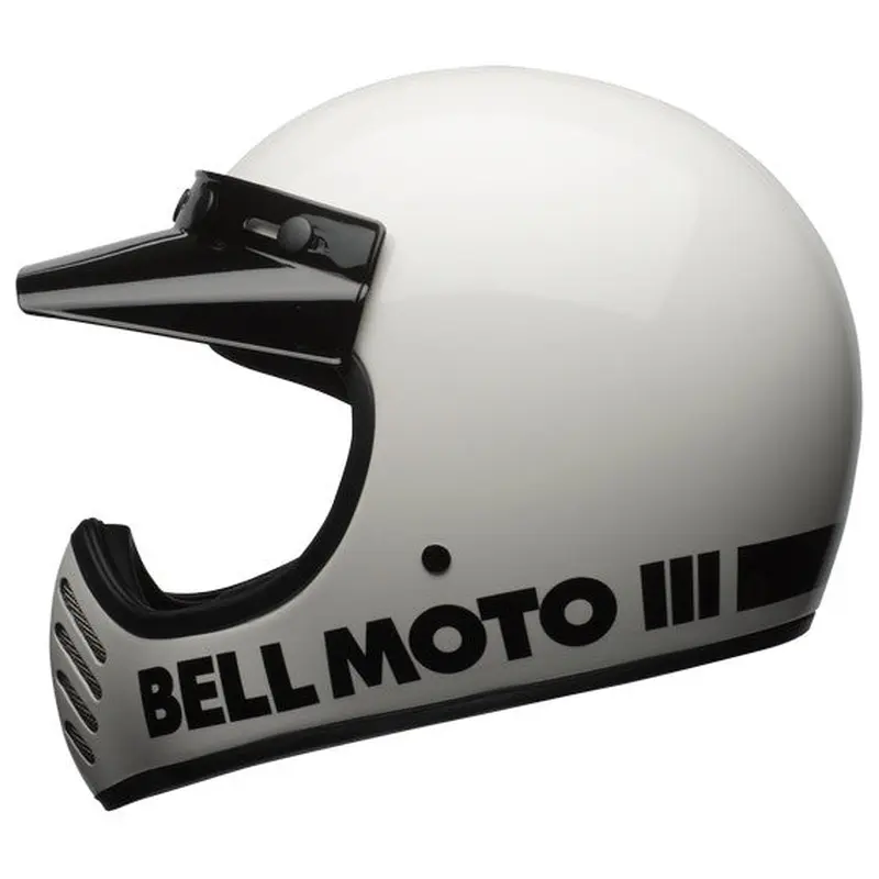 Bell MOTO-3 Classic Gloss White
