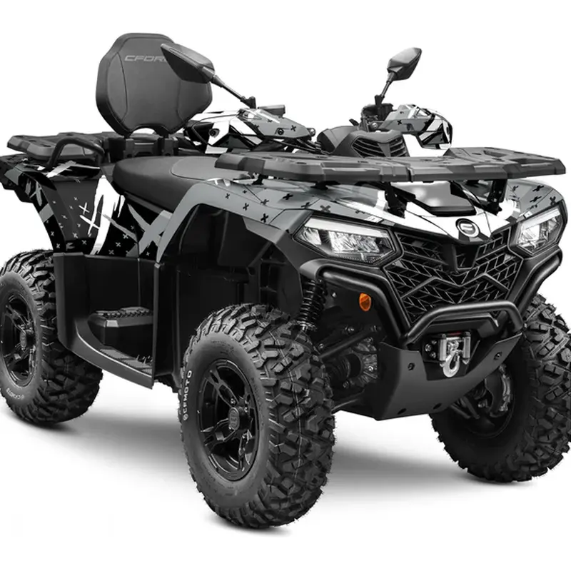 Dekalkit CFMOTO 450 & 520 2023- Svart/Gr