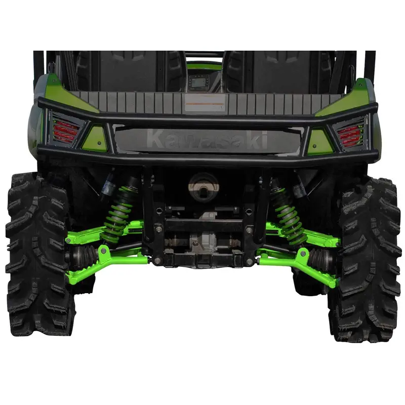 SuperATV 1.5" Offset Rear A-Arms for Kawasaki Teryx / 4 / 800 - Green