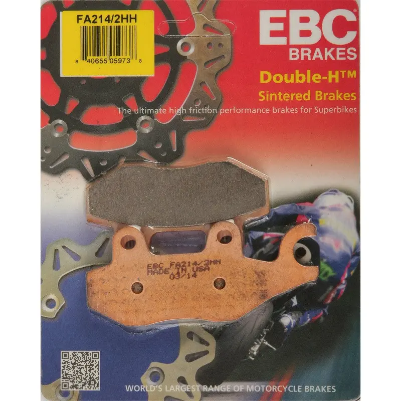 EBC 1 Pair Sintered HH Race Formula Brake Pads MPN FA214/2HH