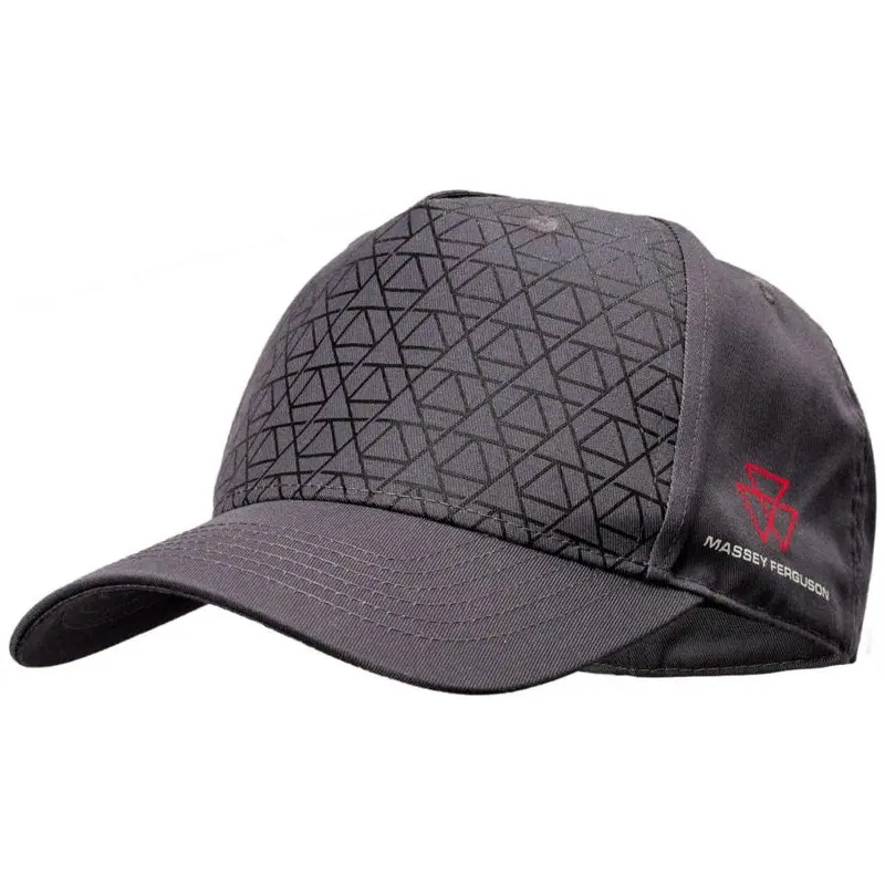 Massey Ferguson Grey Triple Triangles Cap  Adjustable & 100% Cotton | X993532301000