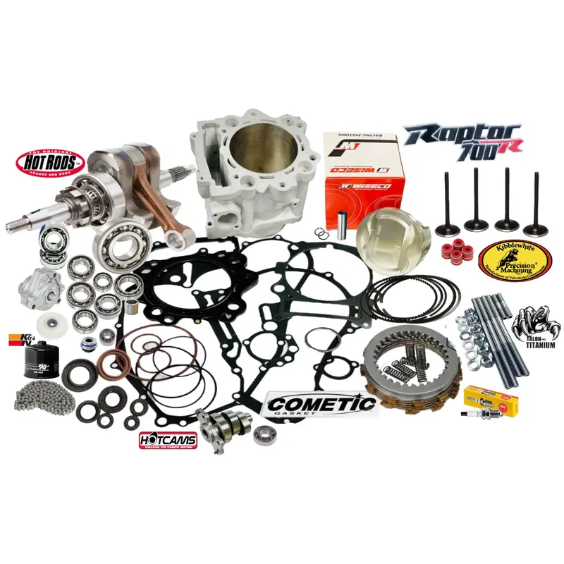 06-08 Raptor 700 Rebuild Complete Motor Engine Kit Hot Cam Valves Top Bottom End