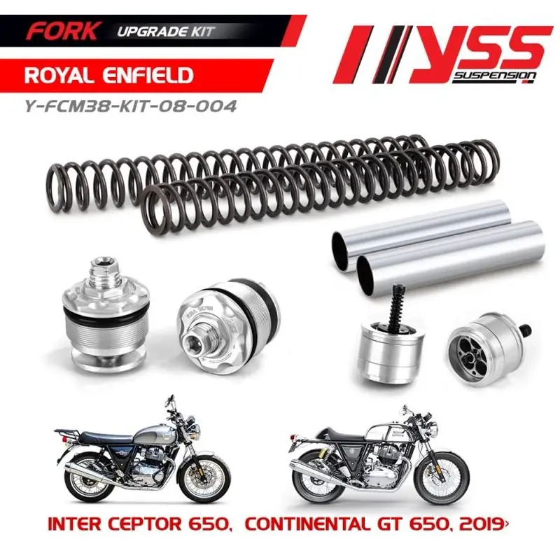 Interceptor 650 / GT 650 YSS Fork Upgrade Kit 2019 Onwards