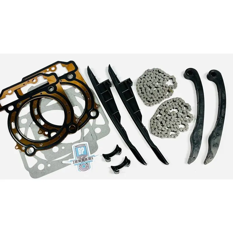 Commander 800 800R  Front Rear Cam Chain Guides Timing Guide Both Heads Gaskets