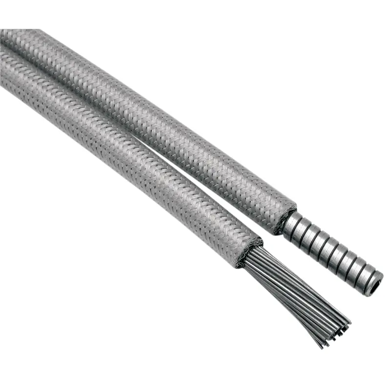 MOTION PRO Clutch Cable - Longitudinally Wound - Stainless Steel 67-0401