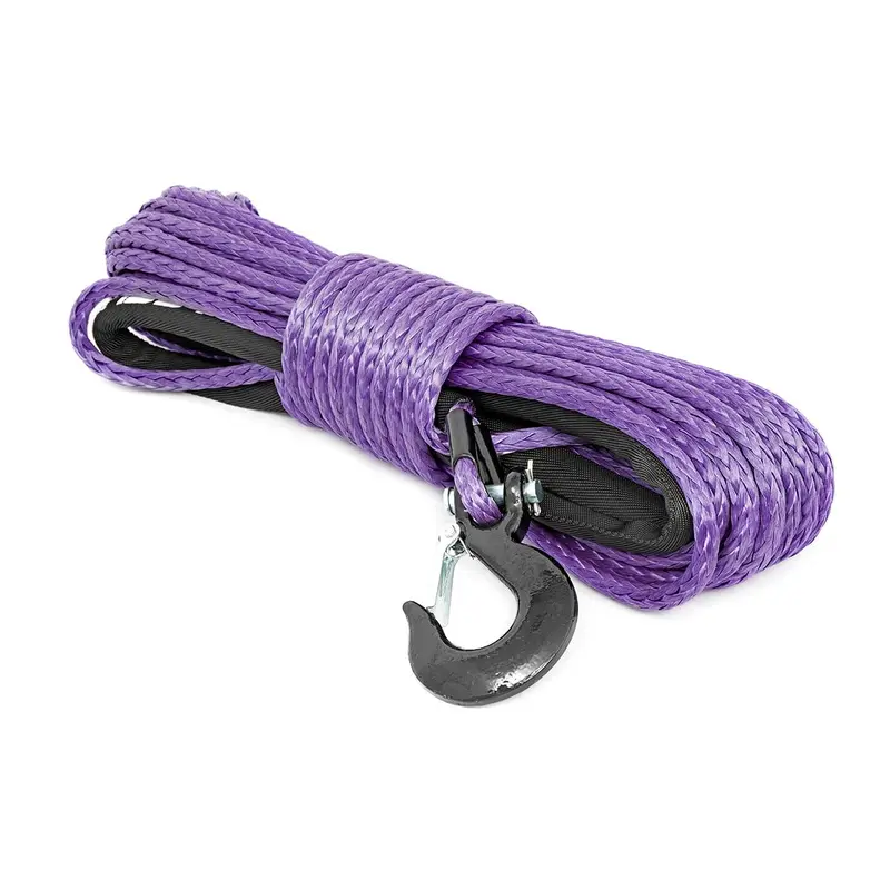 Synthetic Rope | 3/8 Inch | 85 Ft | Purple | RS112
