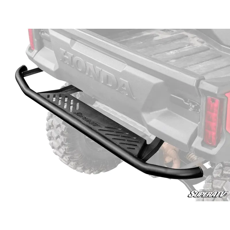 SuperATV Heavy Duty Rear Bumper for Honda Pioneer 1000 (2016+)
