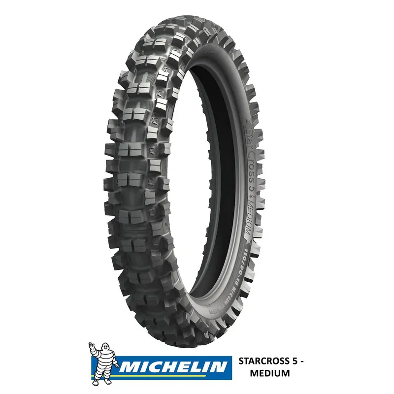 18-120/90 STARCROSS 5 MEDIUM, M64 M/C MICHELIN 771311