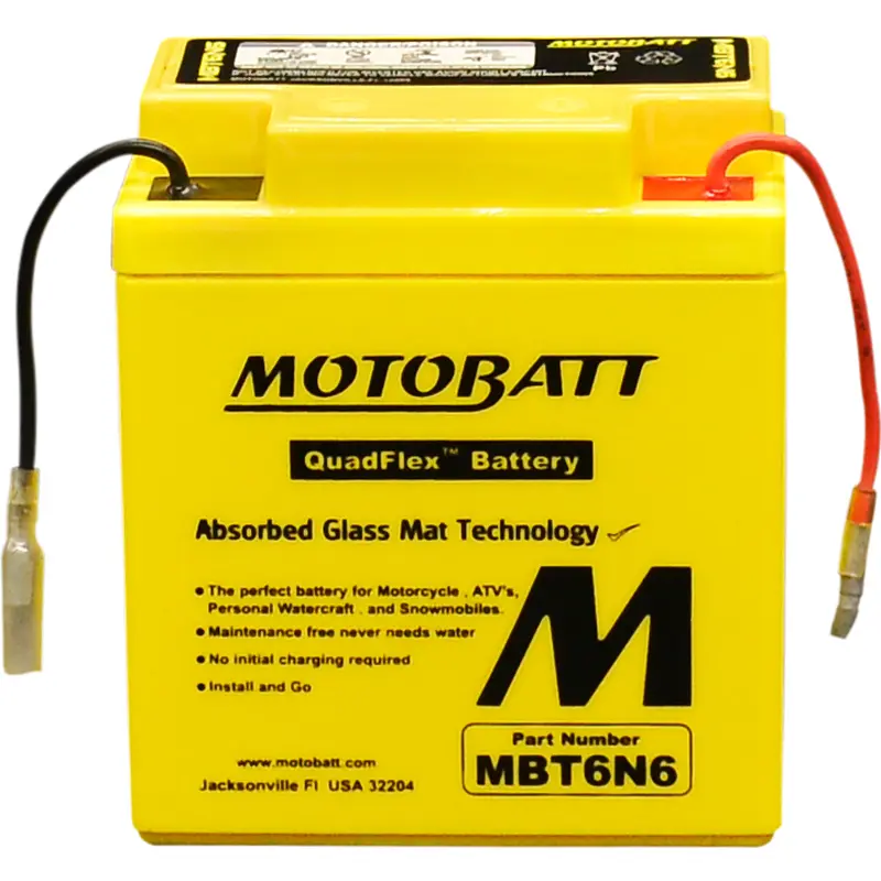 Battery Mbt6n6 Sealed Factory Activated