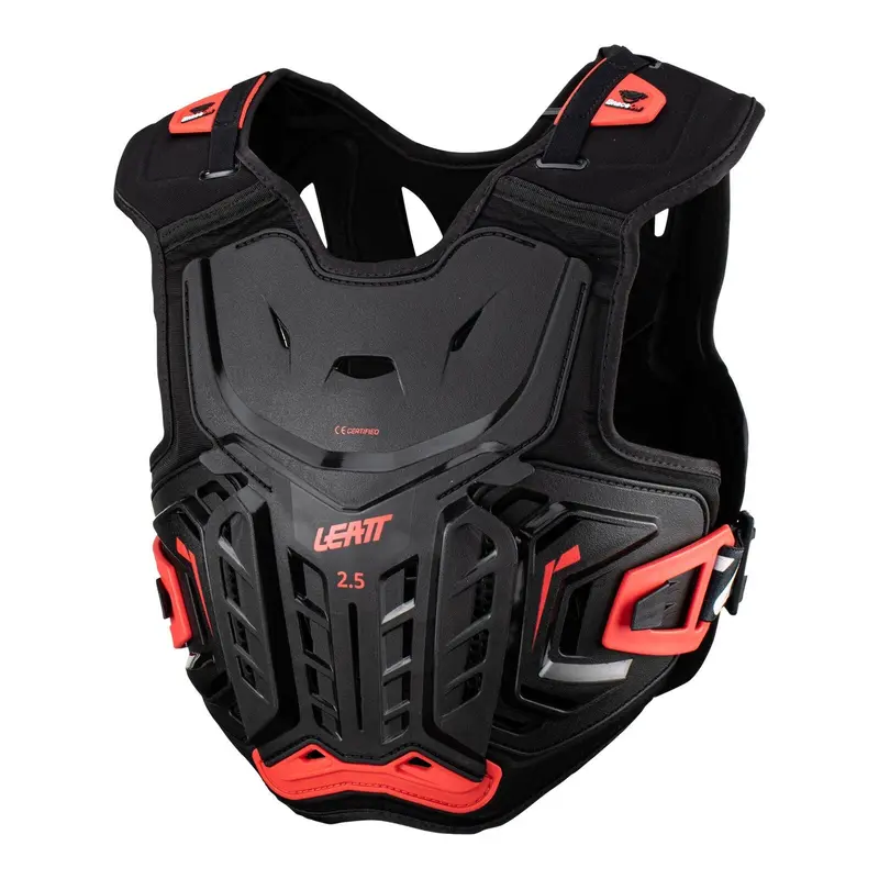 LEATT '22 CHEST PROTECTOR 2.5 BLACK/RED JR