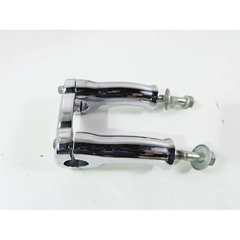 2014 Harley FLS Softail Slim Handlebar Riser Clamp Set 4.5" 55903-05 55902-05