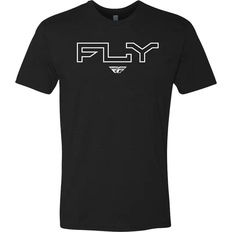 Fly Edge Tee Black Sm