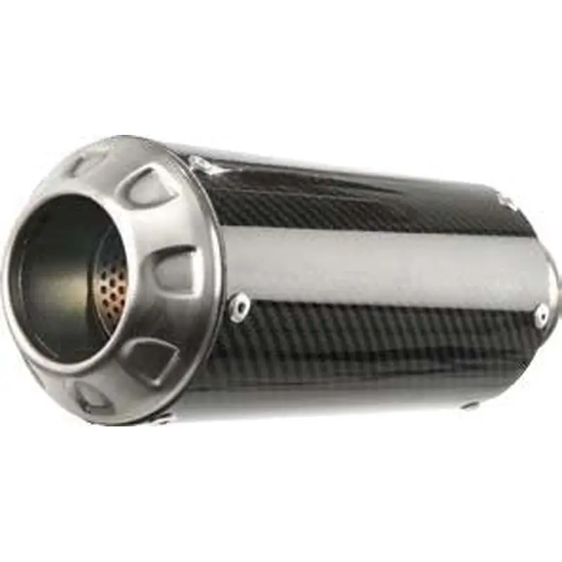HOTBODIES MGP EXHAUST SLIP-ON CARBON FIBER STAINLESS END CAP 61501-2404
