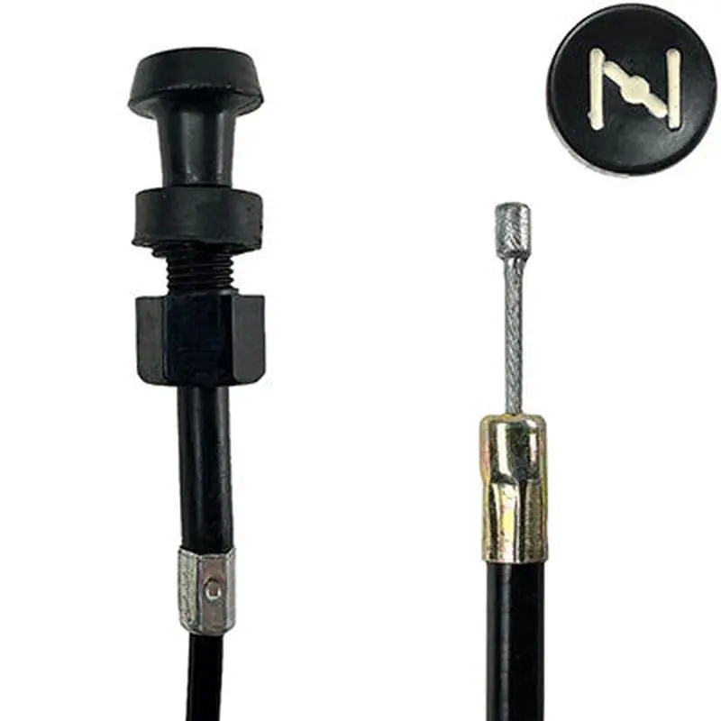 Push Pull Choke Cable - 48.0 Inch - PD24J Manual Choke Carburetors