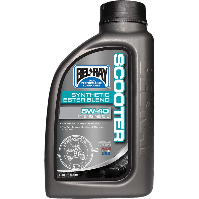 BEL-RAY Synthetic Ester Blend 4T Engine Oil 5W-40 - Part Number 99429-B1LW
