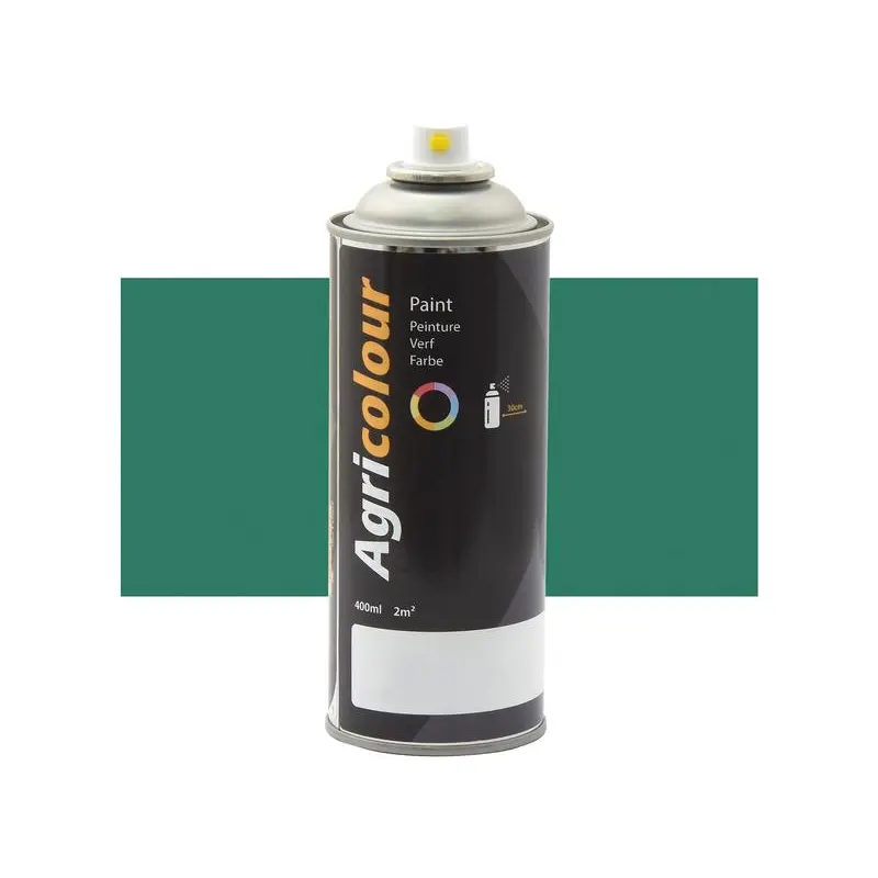 Agricolour - Patina Green Gloss Paint 400ml Aerosol - Sparex Part No. S.96000