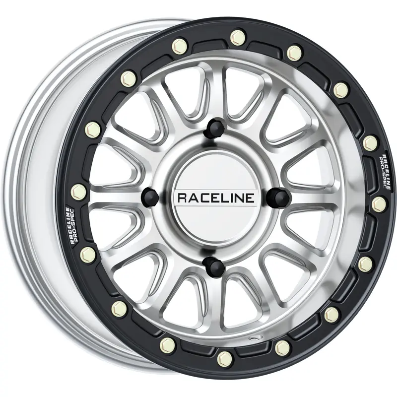 ALPHA HYPER WHEEL 4/156 HYPER SILVER/BLK 15X7 (+10MM)