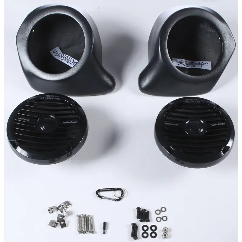 Ssv Works Frt Kick Spkrs Yam Yxz1000 Rockford Spkr