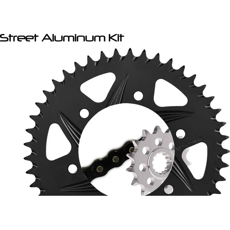 VORTEX SPROCKET/CHAIN KIT BLACK CK2257