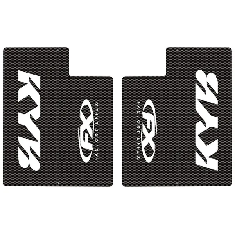 Carbon Upper Fork Kayaba shields KYB/white Factory FX (FX10-38012)
