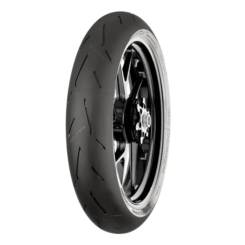 *120/70-17 ZR 58W ContiRaceAttack2 Soft Tyre TL Front Continental (C1712070RACE2S)
