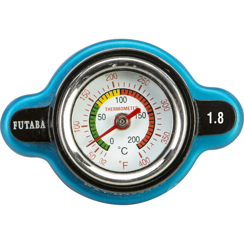 Fire power radiador cap w / temperature gauge -japanese models